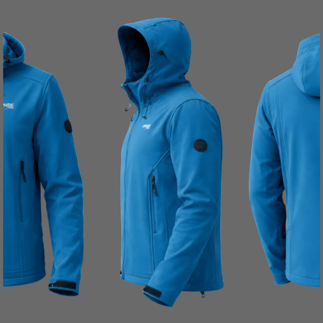 Jacheta softshell Sphere Pro Andrew -impermeabila 10k/5k-albastru