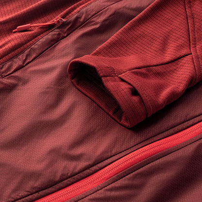 Bluza tehnică barbati IGUANA SCONE AURA/ORANGE