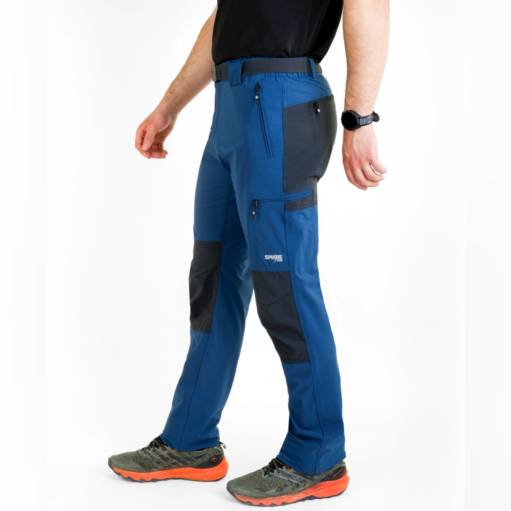 Pantaloni vară barbati Sphere Pro Kylo azul/carbon