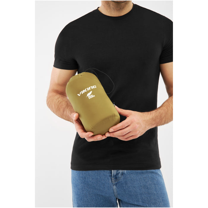 Jacheta bărbați Viking Rovi puf natural