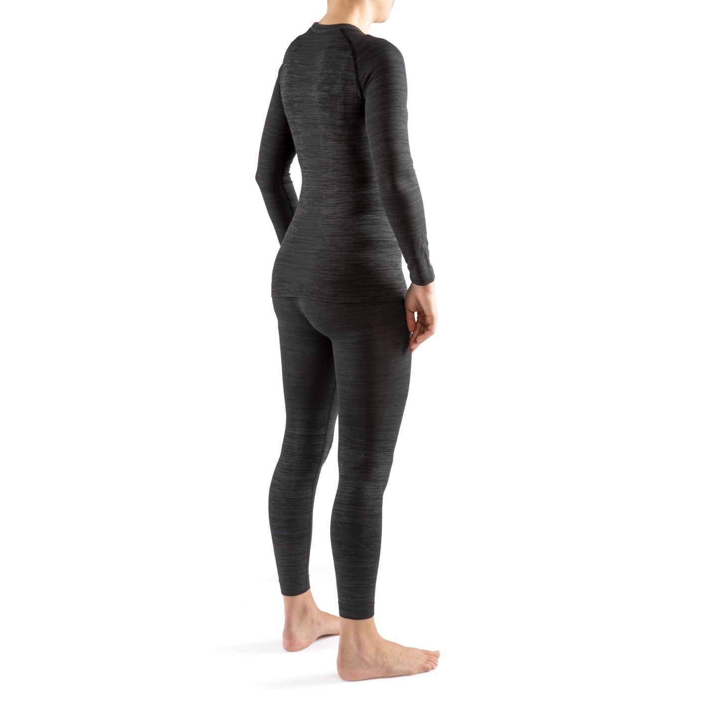 Set lenjerie termică femei VIKING PETRA BAMBOO BLACK
