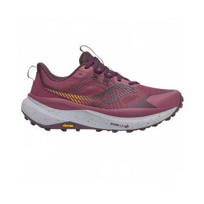 Pantofi trail running femei Saucony Xodus Ultra 4 Terra/Wine– Vibram Megagrip