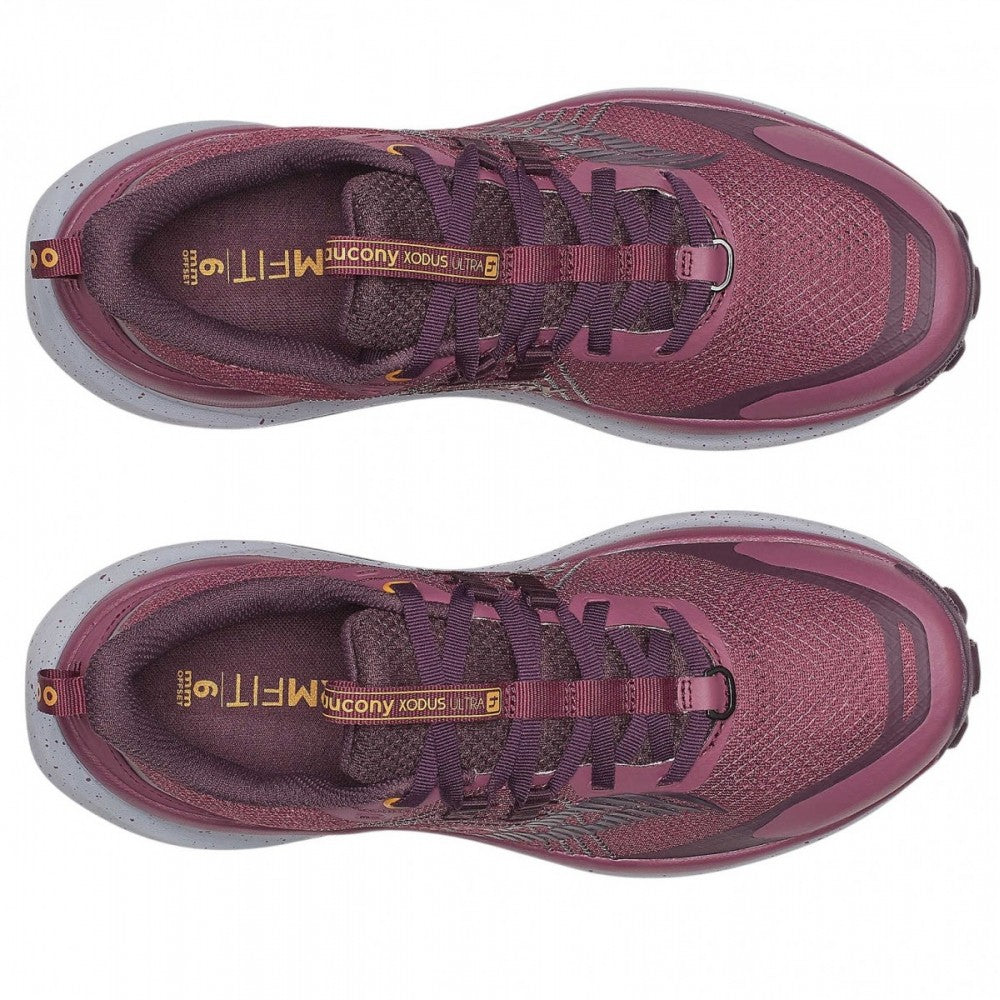 Saucony Xodus Ultra 4 – Pantofi Trail Running Femei Terra/Wine