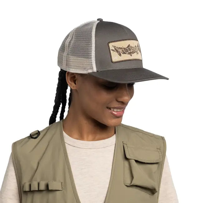 Sapca BUFF EXPLORE Trucker LAKE RIVER KHAKI L XL