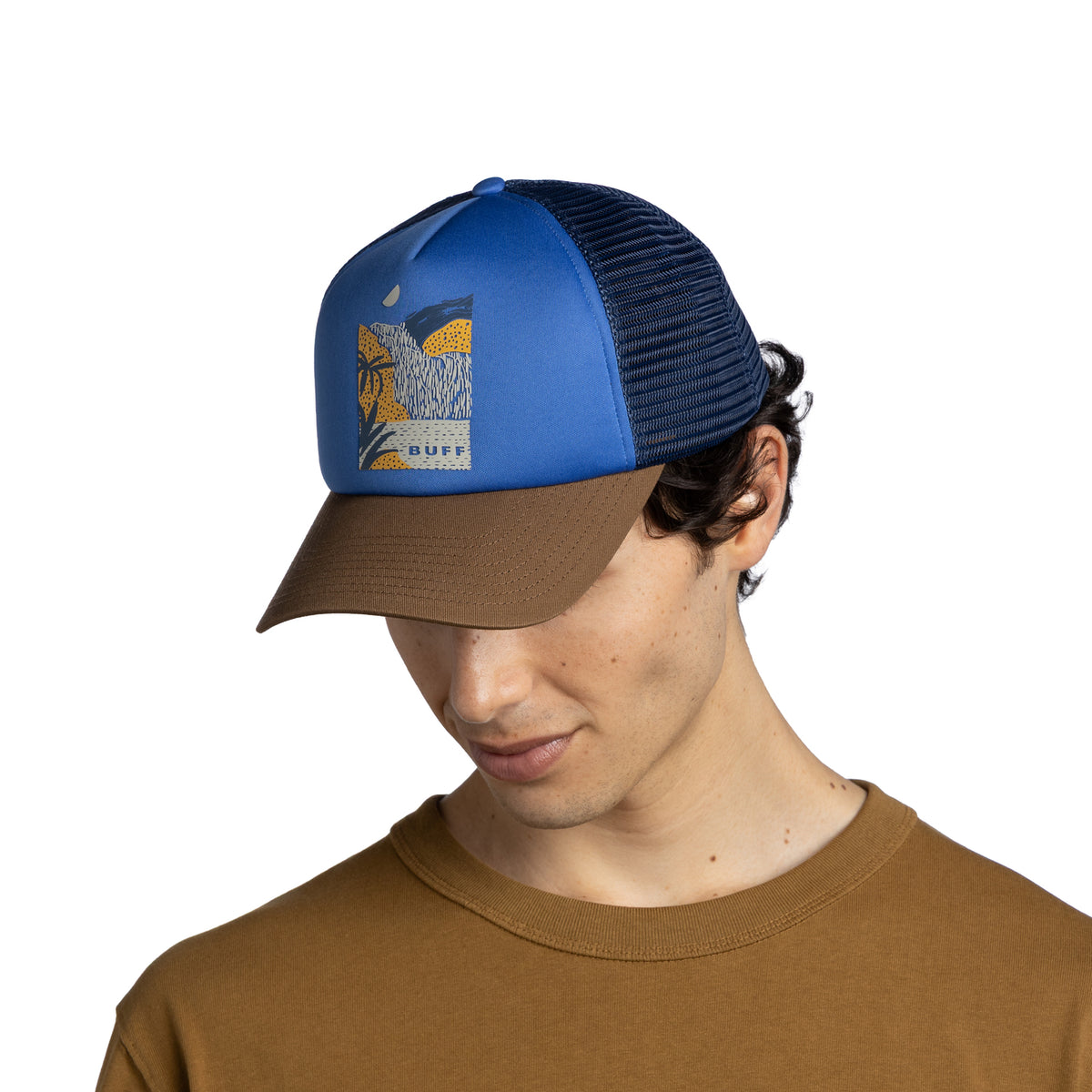 Sapca BUFF EXPLORE Trucker ARAND BLUE L XL