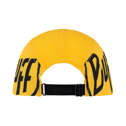 Sapca unisex Buff 5 PANEL GO LOGO YELLOW