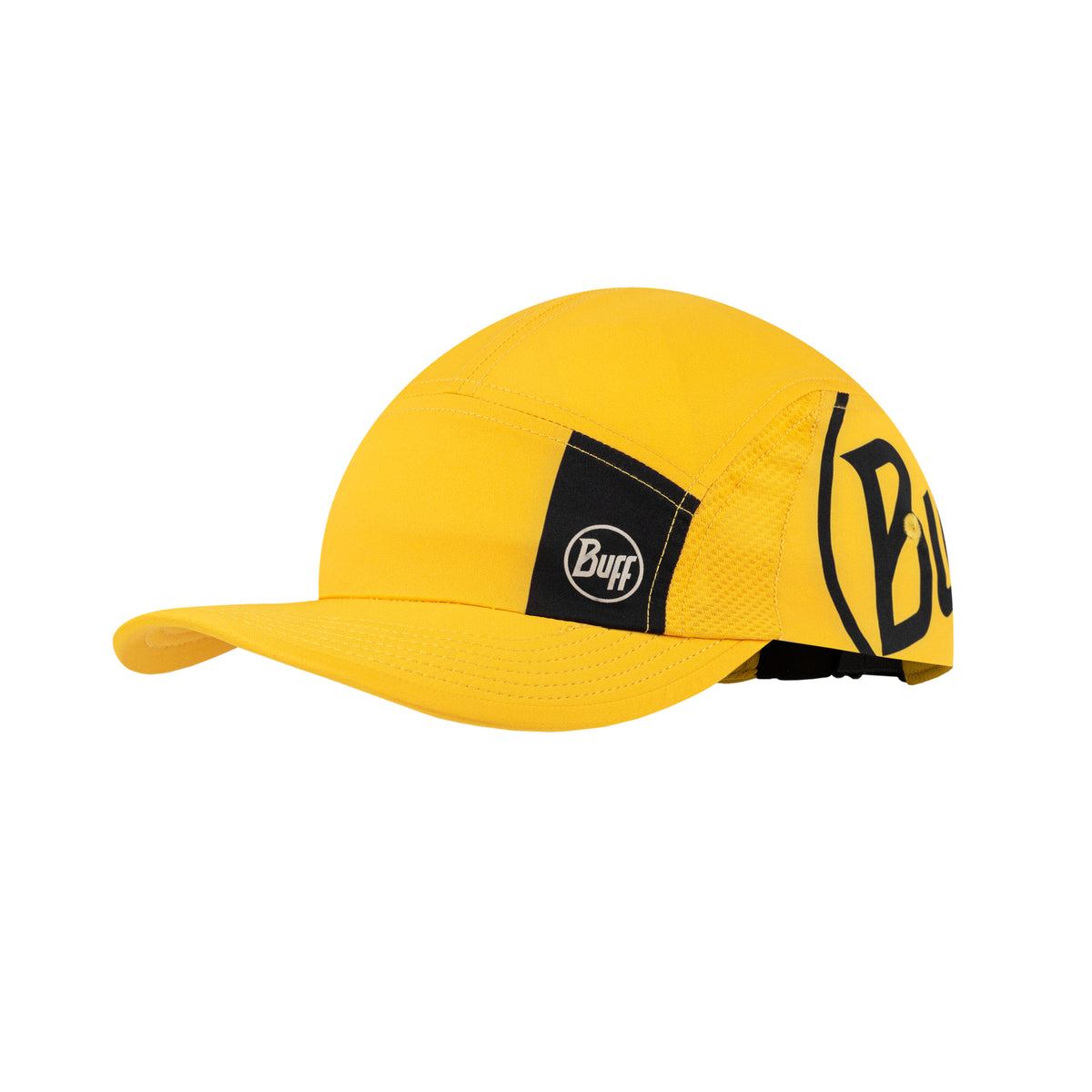 Sapca unisex Buff 5 PANEL GO LOGO YELLOW