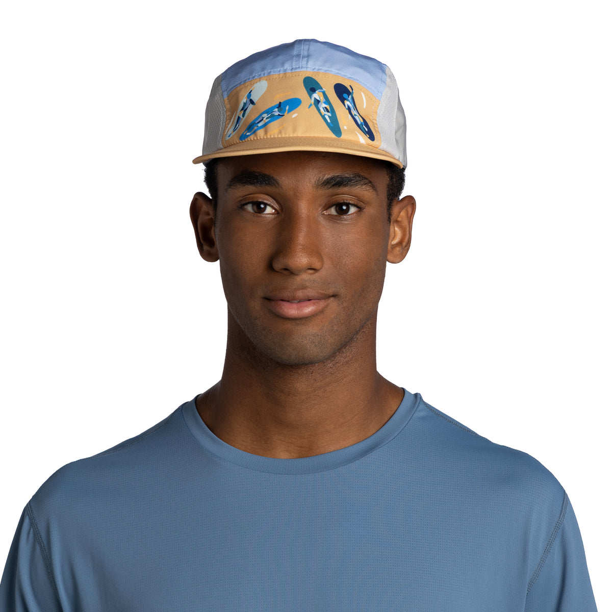 Sapca unisex Buff 5 PANEL GO LUVI GLORY BLUE