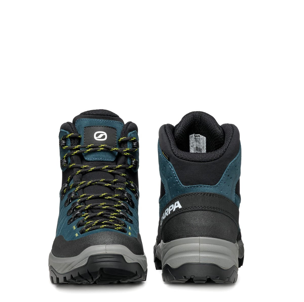 Scarpa Boreas Gore-Tex Petrol Lime Ghete Drumetie Femei