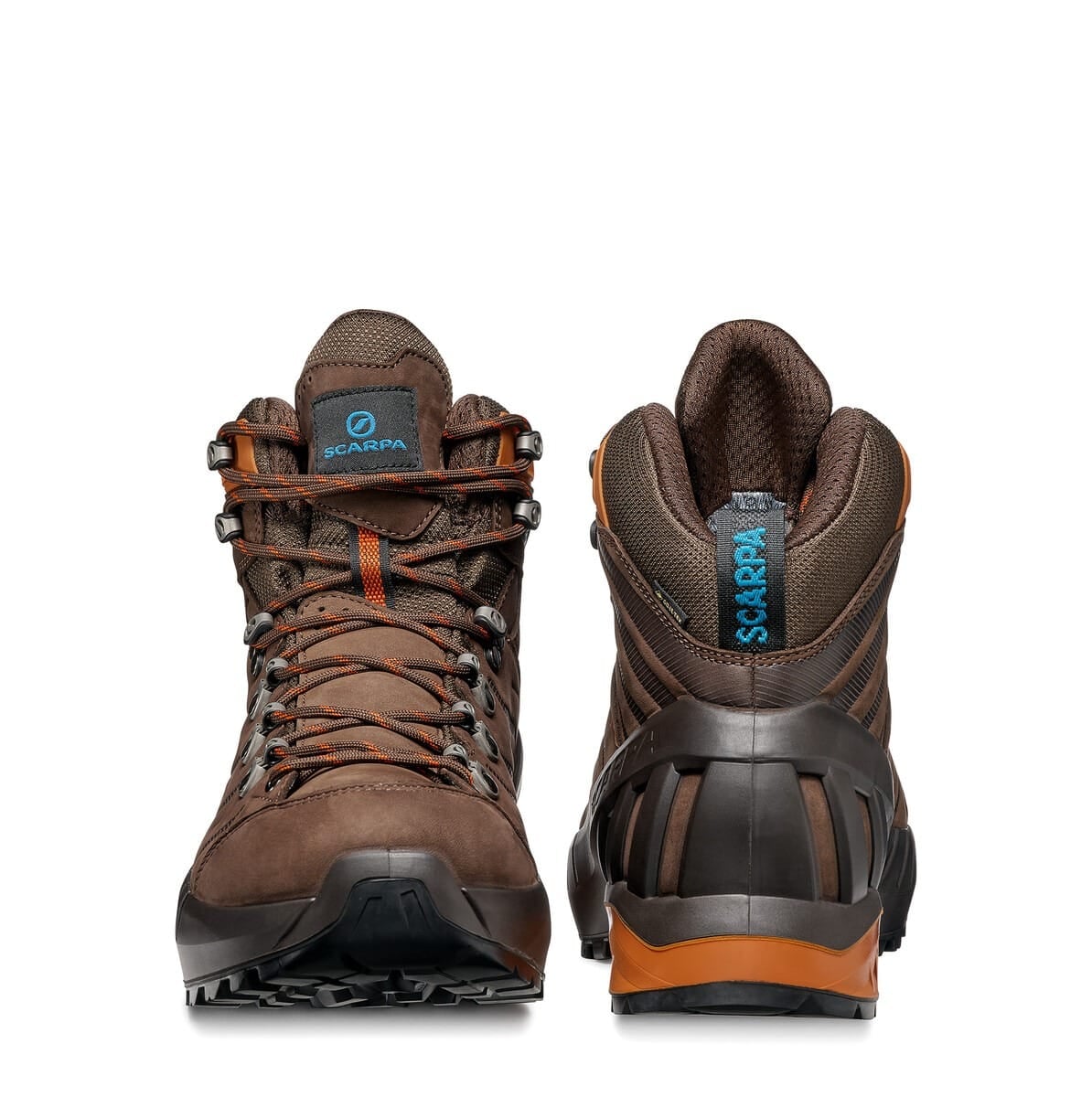 Scarpa Cyclone Gore-Tex Brown Rust Ghete Drumetie Barbati