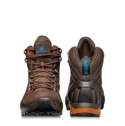 Scarpa Cyclone Gore-Tex Brown Rust Ghete Drumetie Barbati