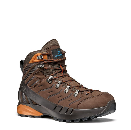 Scarpa Cyclone Gore-Tex Brown Rust Ghete Drumetie Barbati