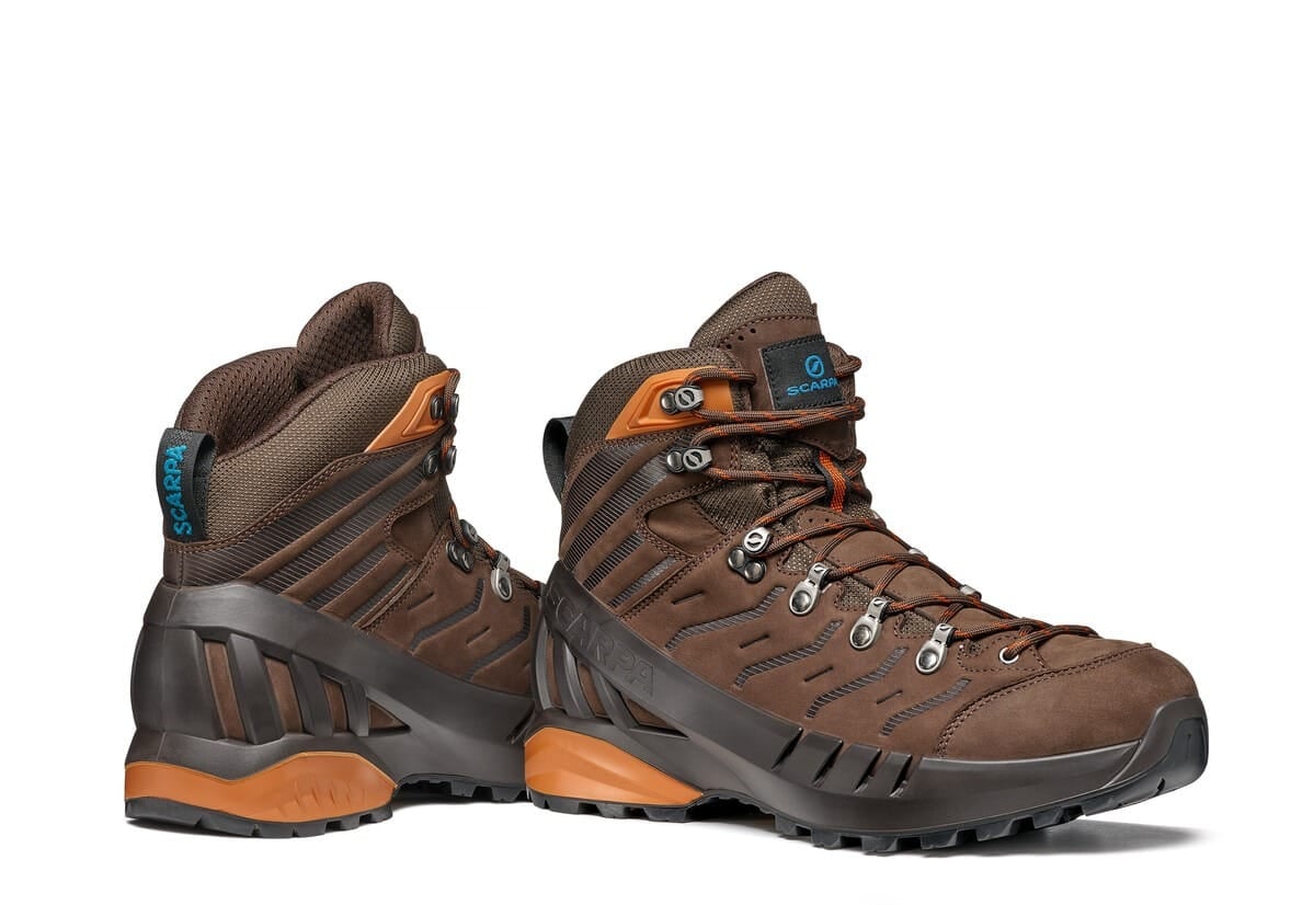 Scarpa Cyclone Gore-Tex Brown Rust Ghete Drumetie Barbati
