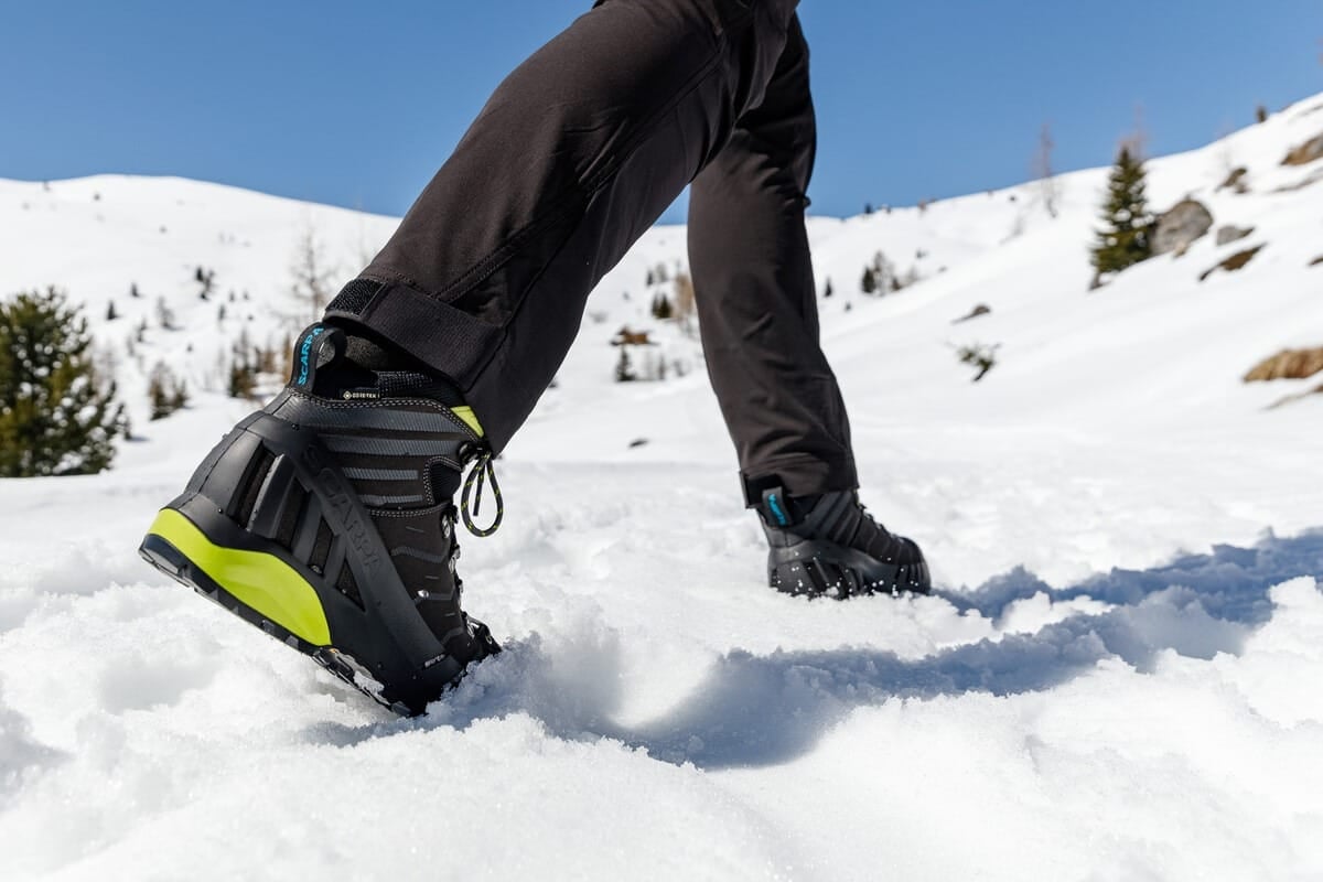 Scarpa Cyclone S Gore-Tex Shark Lime Ghete Drumetie Barbati