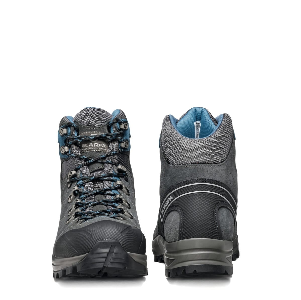 Scarpa Kailash Trek Gore-Tex Shark Gray Lake Blue Ghete Drumetie Barbati