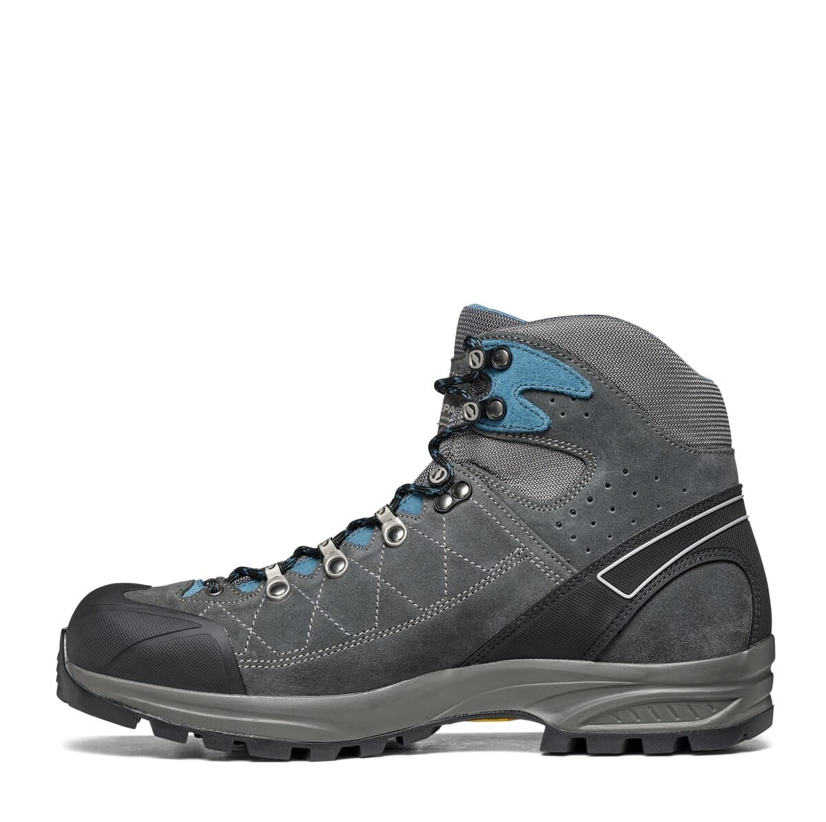 Scarpa Kailash Trek Gore-Tex Shark Gray Lake Blue Ghete Drumetie Barbati