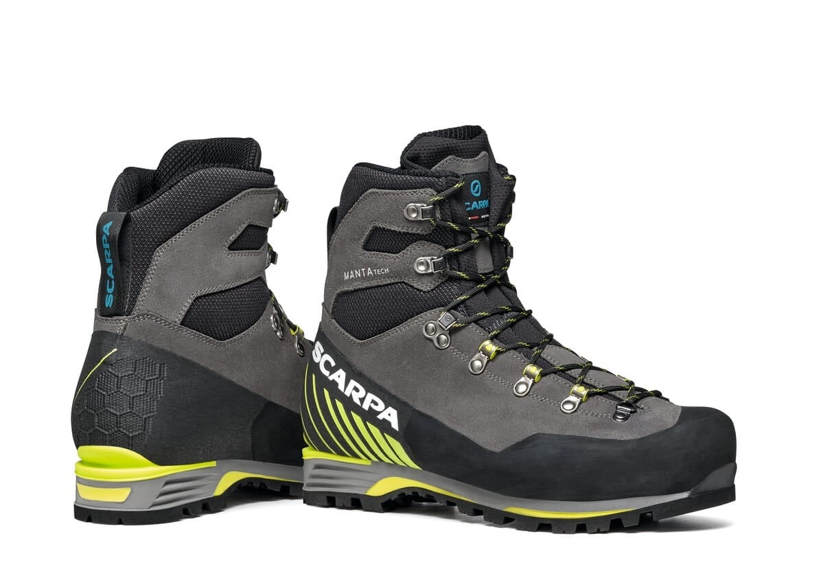 Scarpa Manta Tech Gore-Tex Shark Lime Bocanci Alpinism Barbati