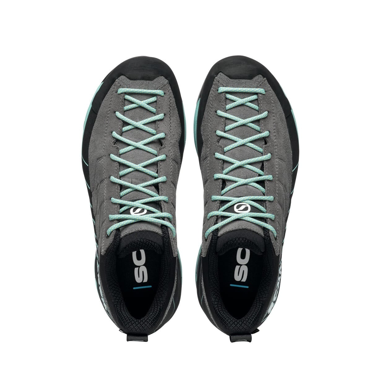 Scarpa Mescalito Gore-Tex Wmn Midgray Aqua Panfofi Approach Femei