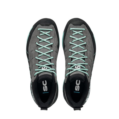 Scarpa Mescalito Gore-Tex Wmn Midgray Aqua Panfofi Approach Femei