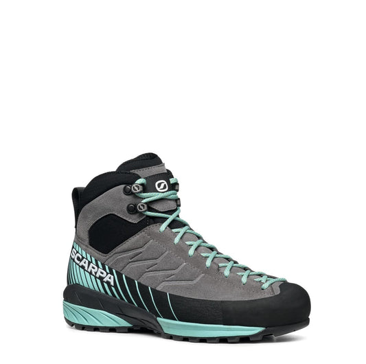 Scarpa Mescalito Mid Gore-Tex Wmn Midgray Aqua Ghete Approach Femei