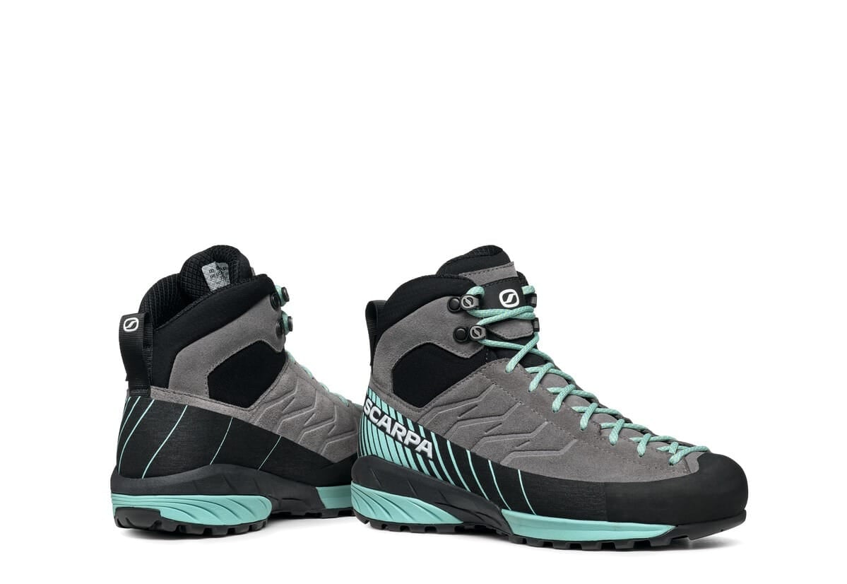 Scarpa Mescalito Mid Gore-Tex Wmn Midgray Light Green Ghete Approach Femei