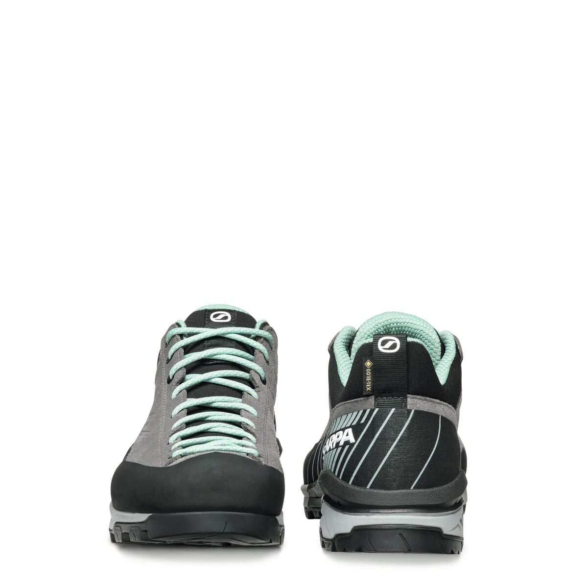 Scarpa Mescalito Trk Low Gore-Tex Wmn Midgray Dusty Lagoon Pantofi Drumetie Femei