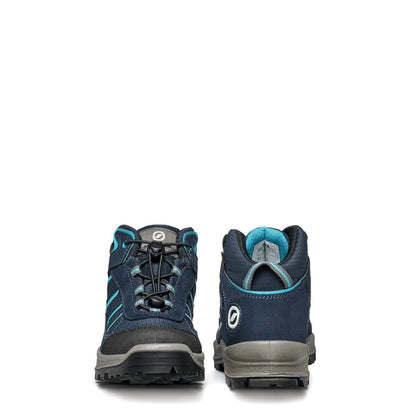 Scarpa Mistral Kid Gore-Tex Navy Turquoise Ghete Drumetie Copii