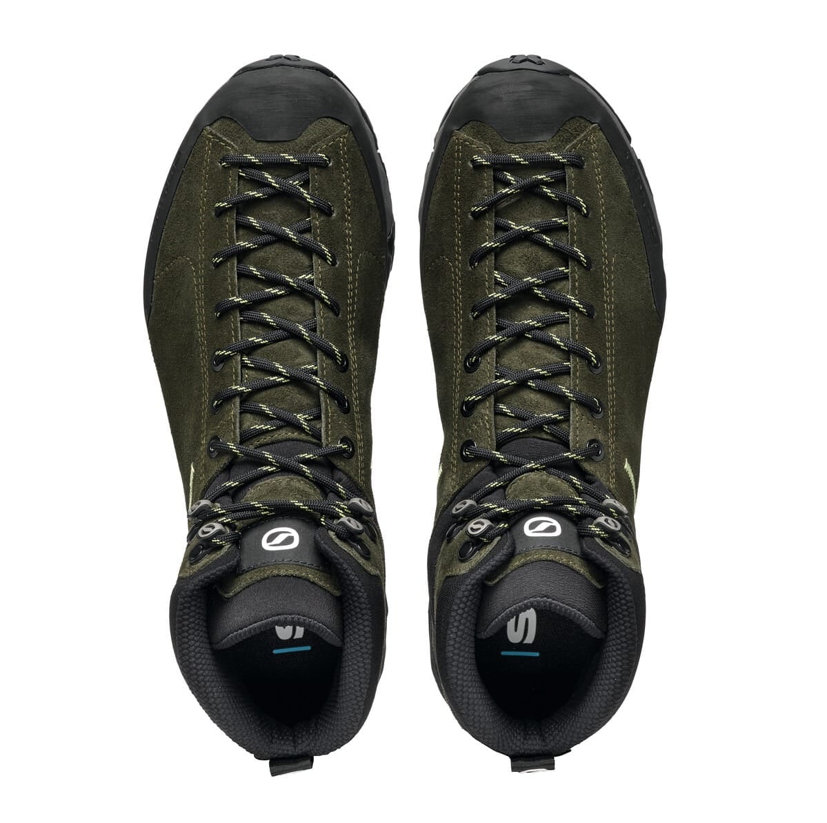 Scarpa Mojito Hike Gore-Tex Wide Thyme Green Lime Ghete Drumetie Femei
