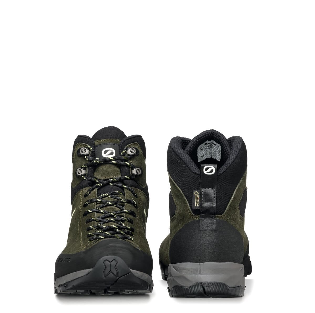 Scarpa Mojito Hike Gore-Tex Wide Thyme Green Lime Ghete Drumetie Barbati