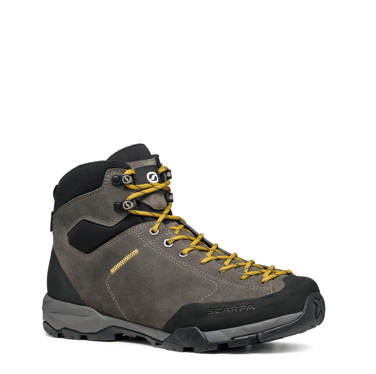 Scarpa Mojito Hike Gore-Tex Wide Titanium Mustard Ghete Drumetie Barbati