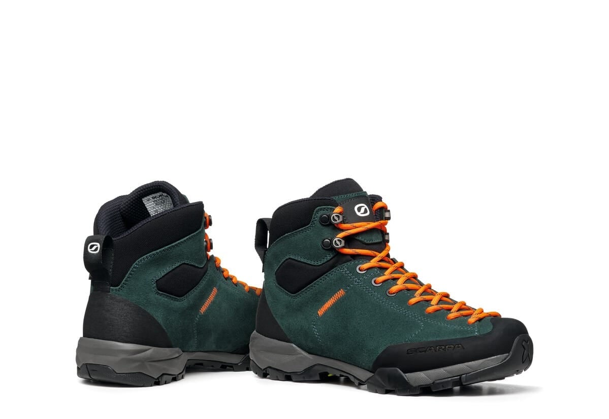 Scarpa Mojito Hike Gore-Tex Wmn Botanic Green Orange Pop Ghete Drumetie Femei