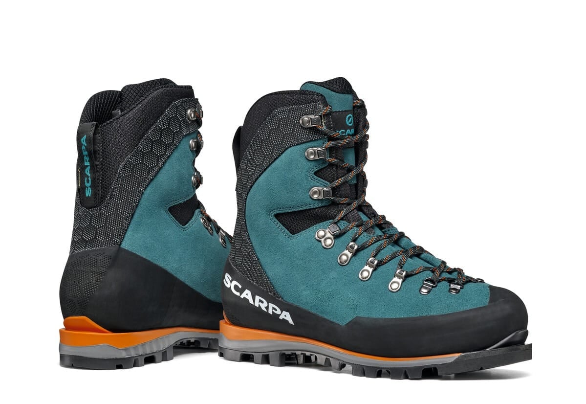Scarpa Mont Blanc Gore-Tex Lake Blue Bocanci Alpinism Barbati