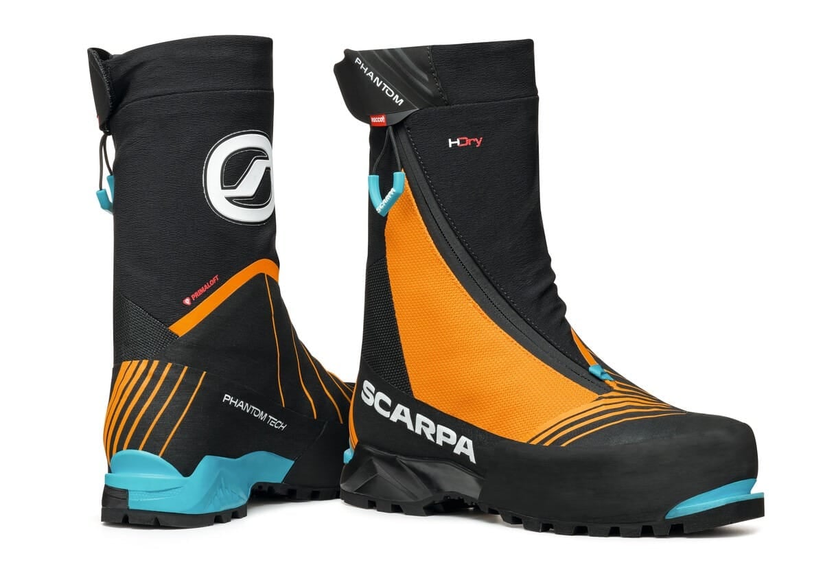 Scarpa Phantom Tech Hd Black Bright Orange Bocanci Alpinism Barbati