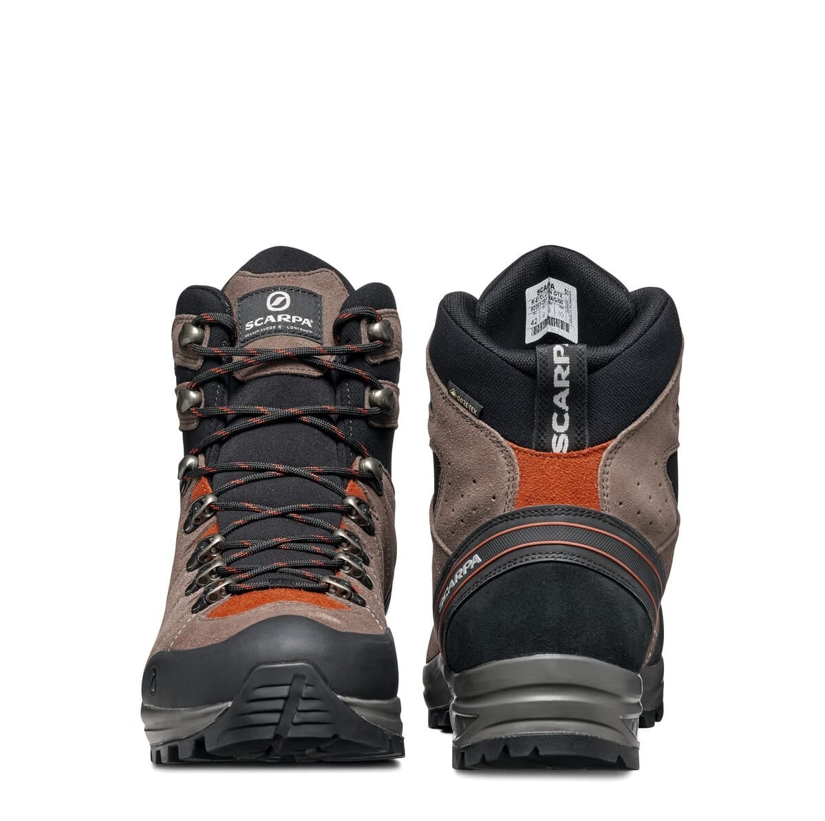 Scarpa R-Evolution Gore-Tex Cigar Rust Bocanci Drumetie Barbati