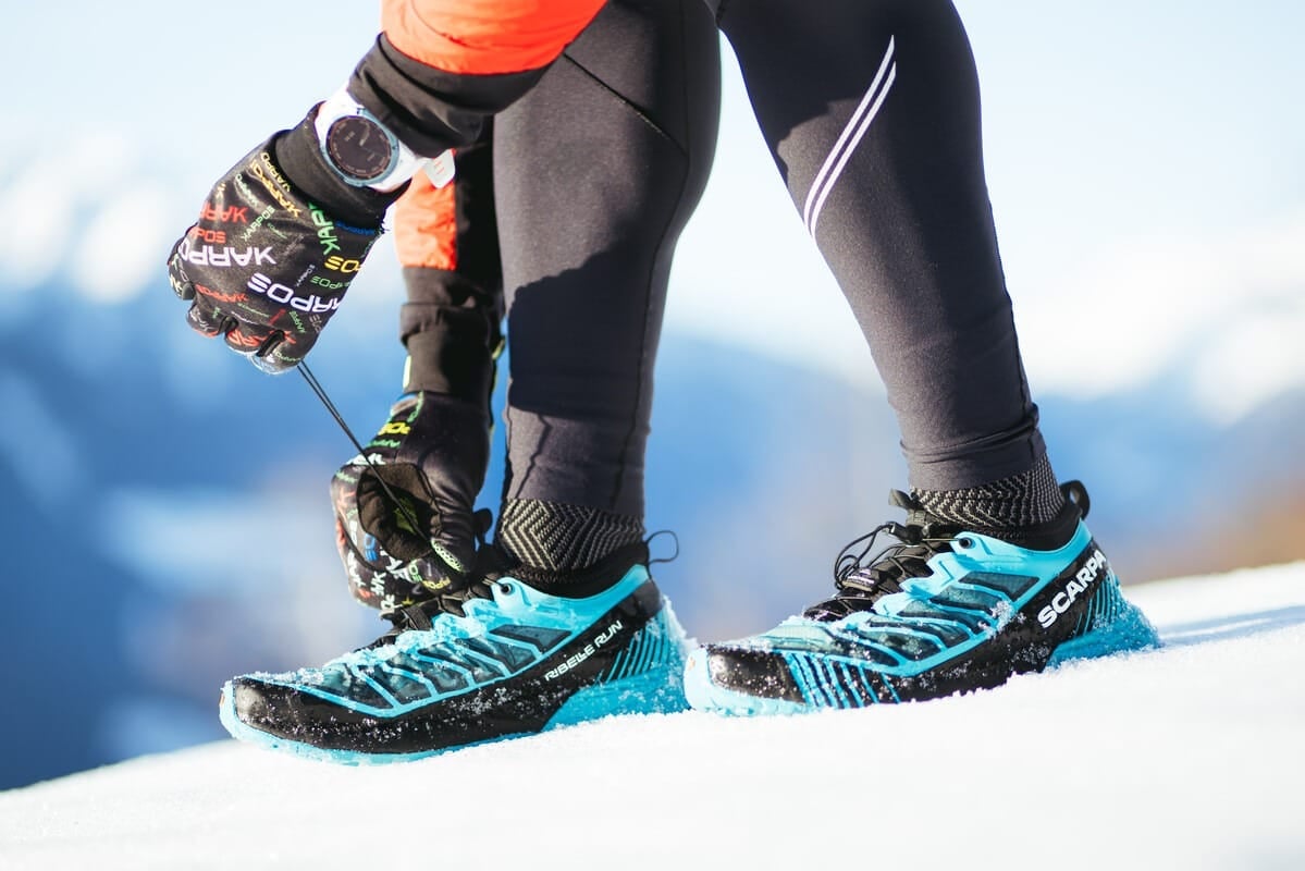 Scarpa Ribelle Run Azure Black Pantofi Alergare Montana Barbati
