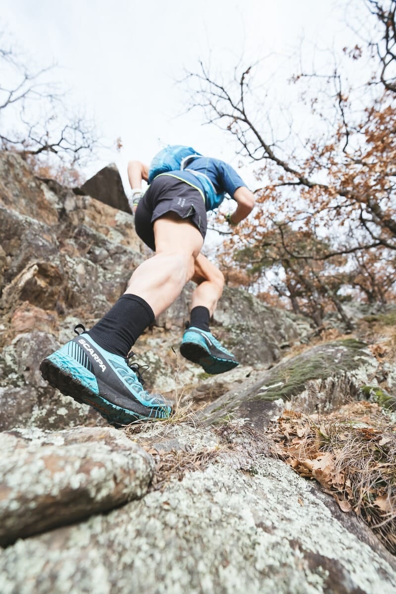 Scarpa Ribelle Run Azure Black Pantofi Alergare Montana Barbati