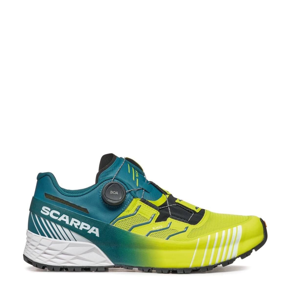 Scarpa Ribelle Run Kalibra Ht Lime Green Deep Lagoon Pantofi Alergare Montana Barbati