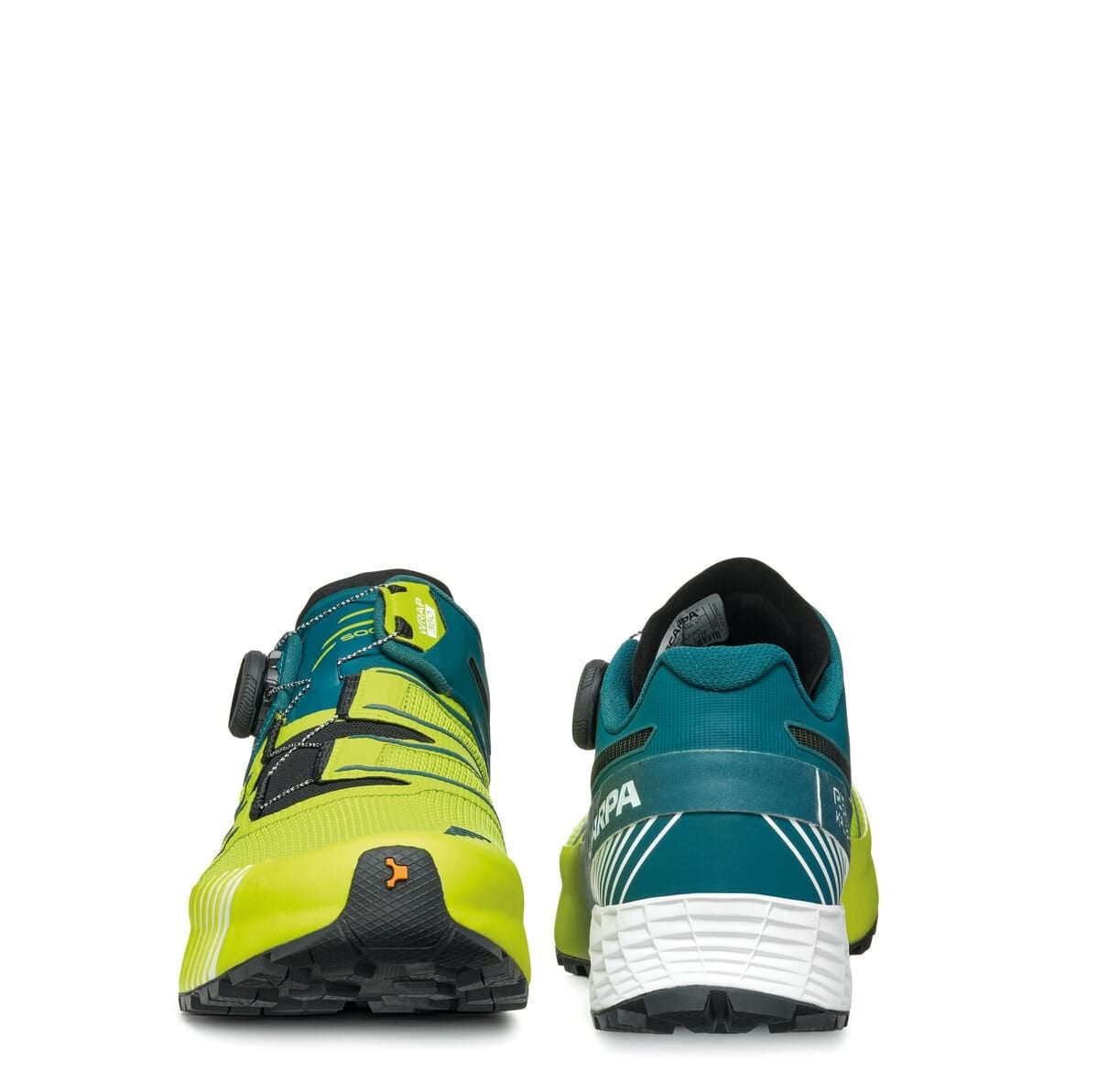 Scarpa Ribelle Run Kalibra Ht Lime Green Deep Lagoon Pantofi Alergare Montana Barbati