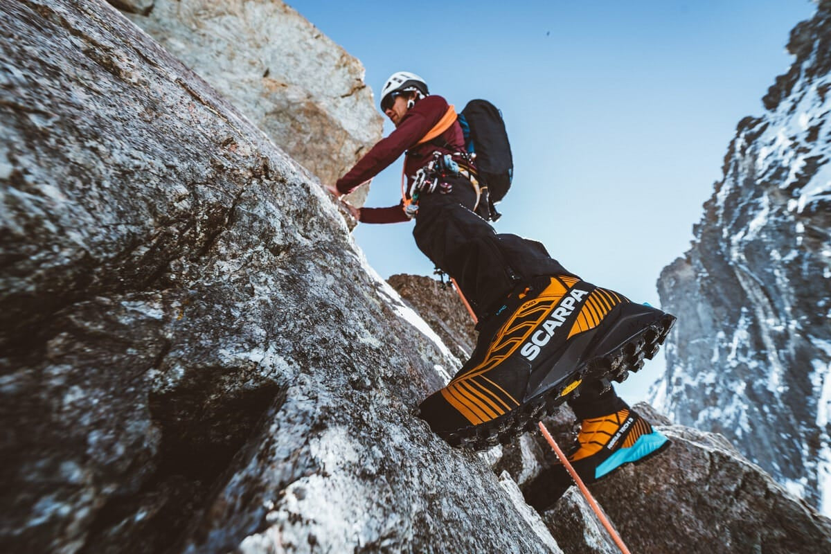 Scarpa Ribelle Tech 3 Hd Black Bright Orange Bocanci Alpinism Barbati