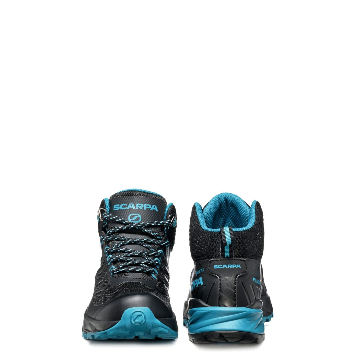 Scarpa Rush Mid Kid Gore-Tex Black Ottanio Ghete Drumetie Copii
