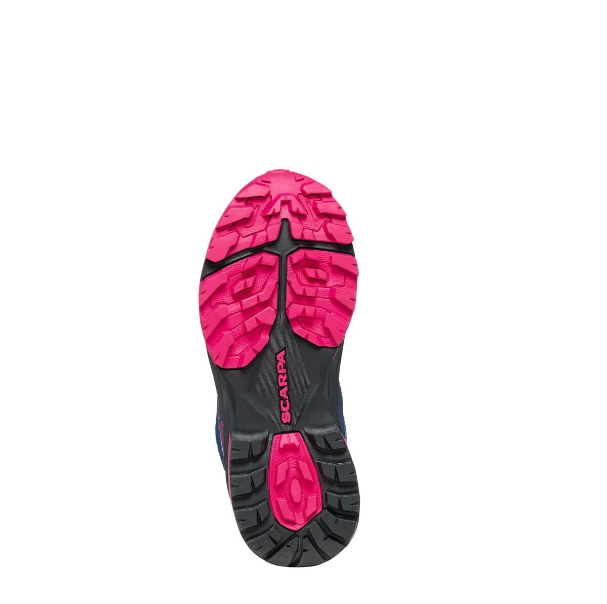 Scarpa Rush Mid Kid Gore-Tex Blue Fluxia Ghete Drumetie Copii