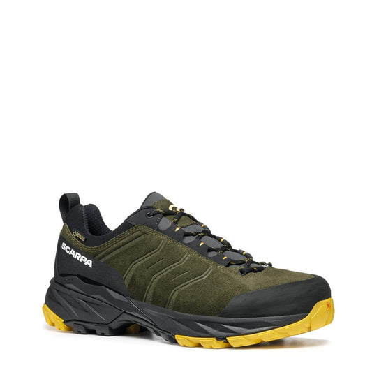 Scarpa Rush Trail Gore-Tex Thyme Green Mustard Pantofi Drumetie Barbati