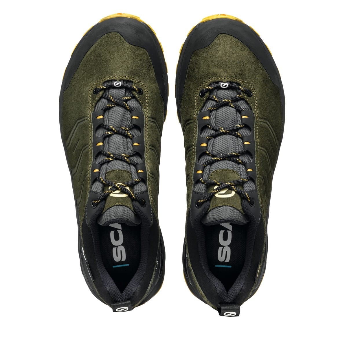 Scarpa Rush Trail Gore-Tex Thyme Green Mustard Pantofi Drumetie Barbati