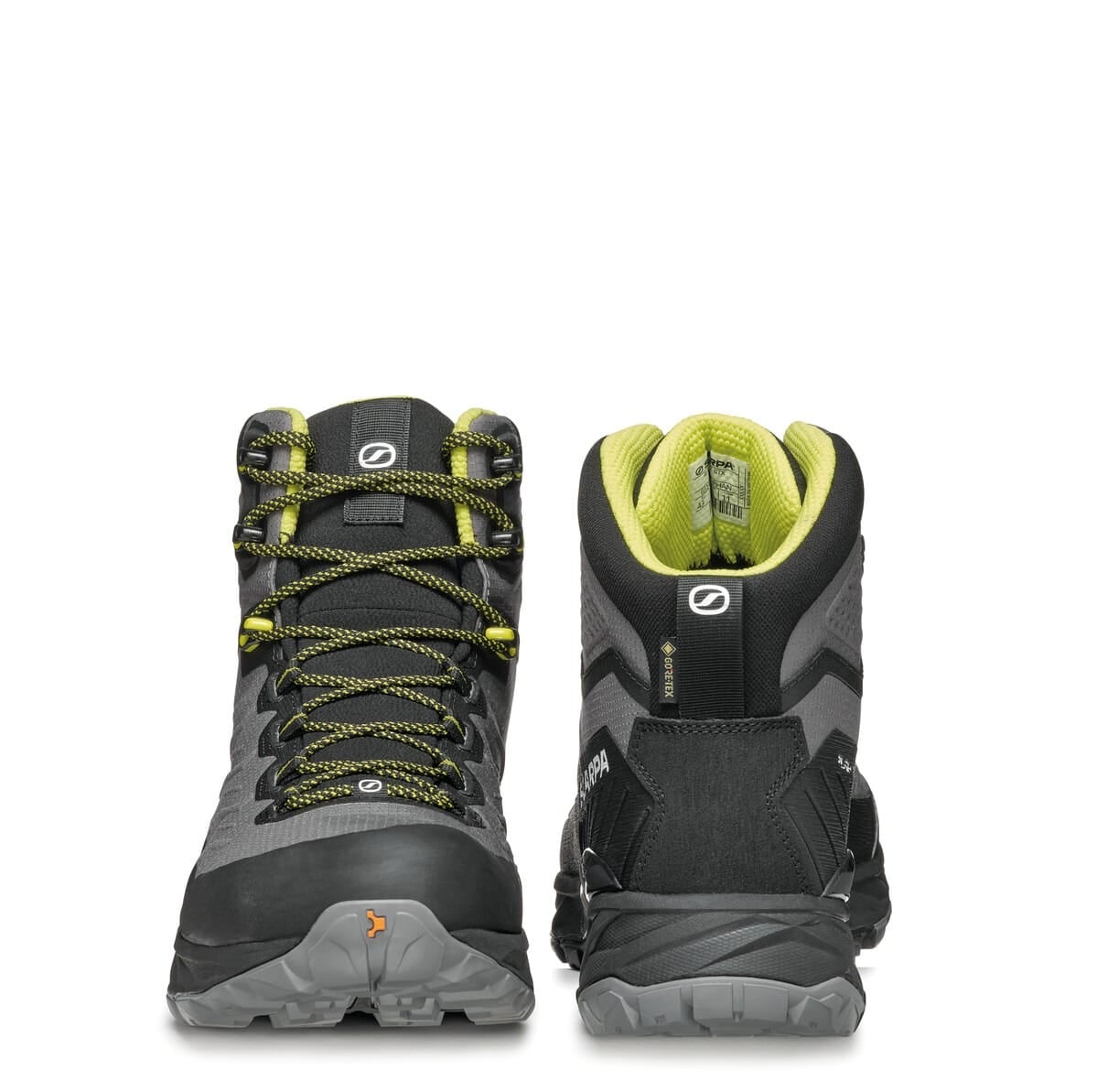 Scarpa Rush Trk Lt Gore-Tex Gray Lime Bocanci Drumetie Femei