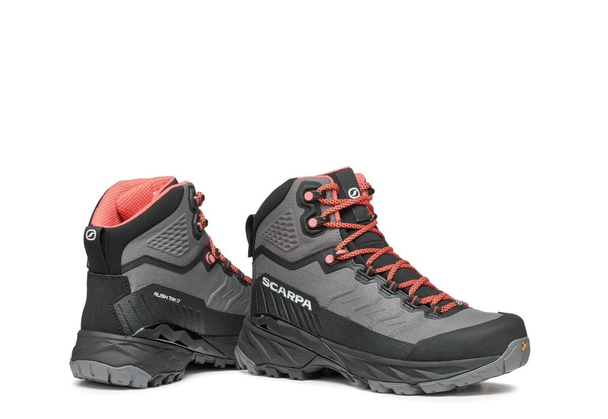 Scarpa Rush Trk Lt Gore-Tex Wmn Gray Coral Bocanci Drumetie Femei