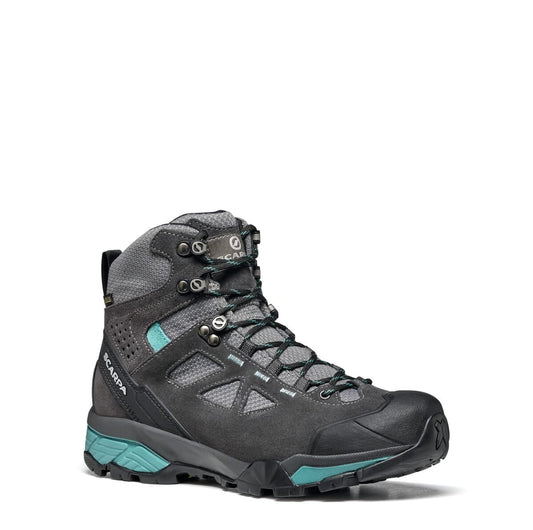 Scarpa ZG Lite Gore-Tex Wmn Dark Gray Lagoon Bocanci Drumetie Femei
