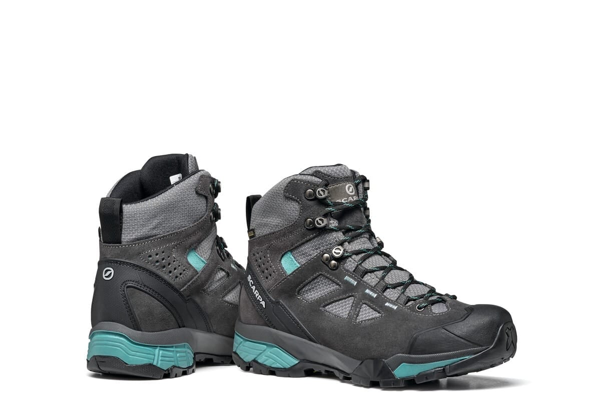 Scarpa ZG Lite Gore-Tex Wmn Dark Gray Lagoon Bocanci Drumetie Femei