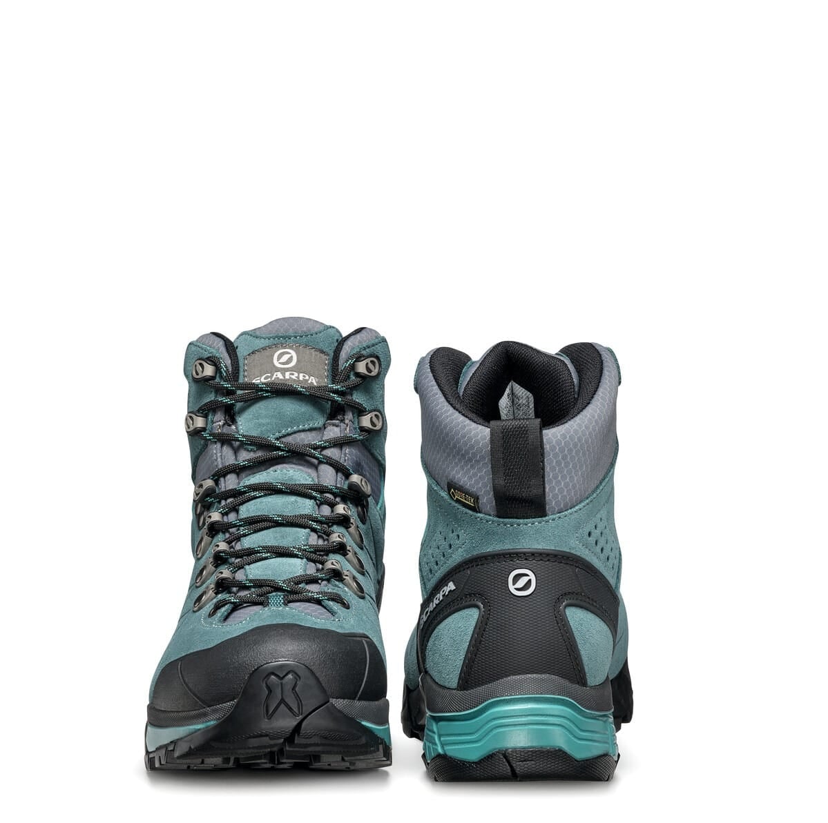 Scarpa ZG Trek Gore-Tex Wmn Nile Blue Gray Lagoon Bocanci Drumetie Femei