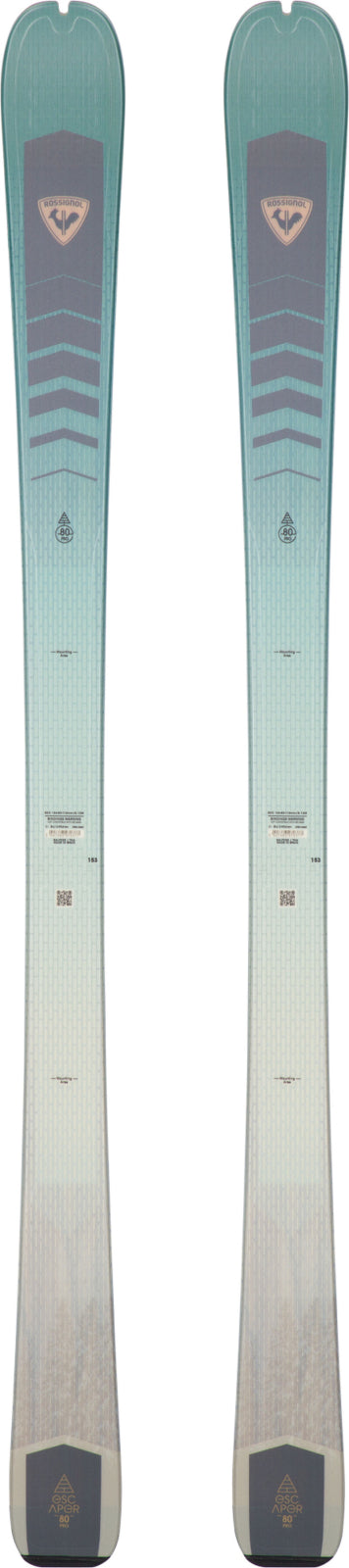 Schiuri + legaturi Rossignol ESCAPER 80 PRO   JR ROT 7