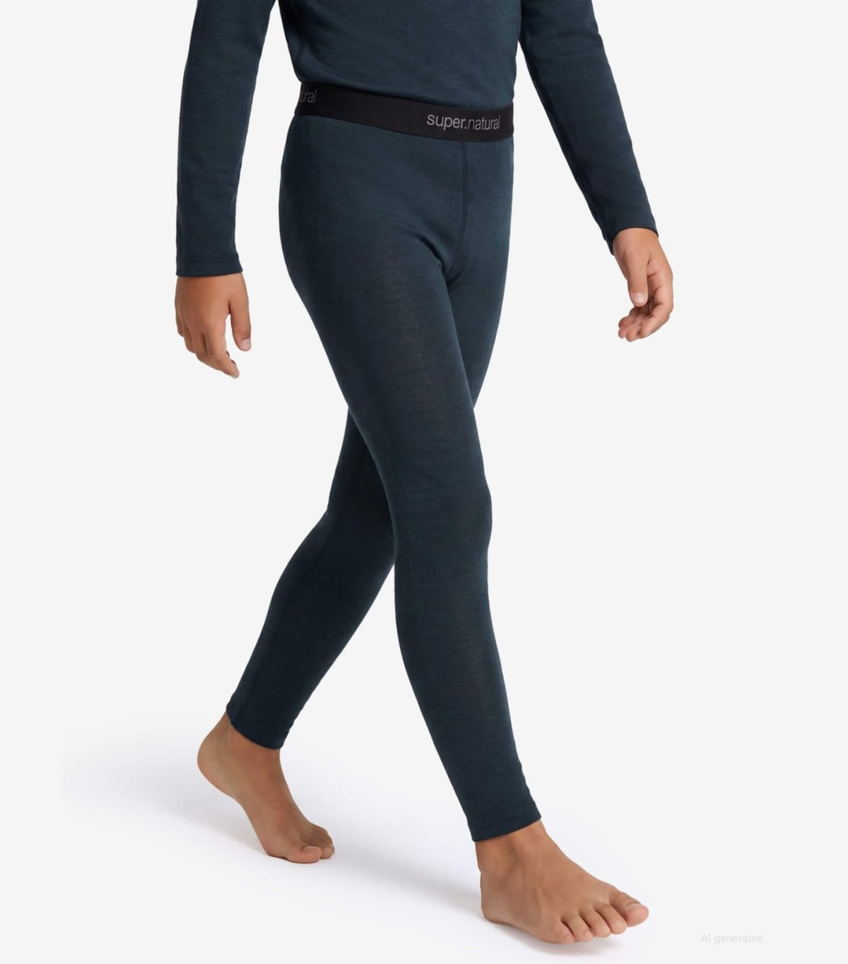 Set bluza cu pantaloni pentru copii SN Super.Natural K TUNDRA175 DOG EXCURSION BLUEBERRY VARIOUS